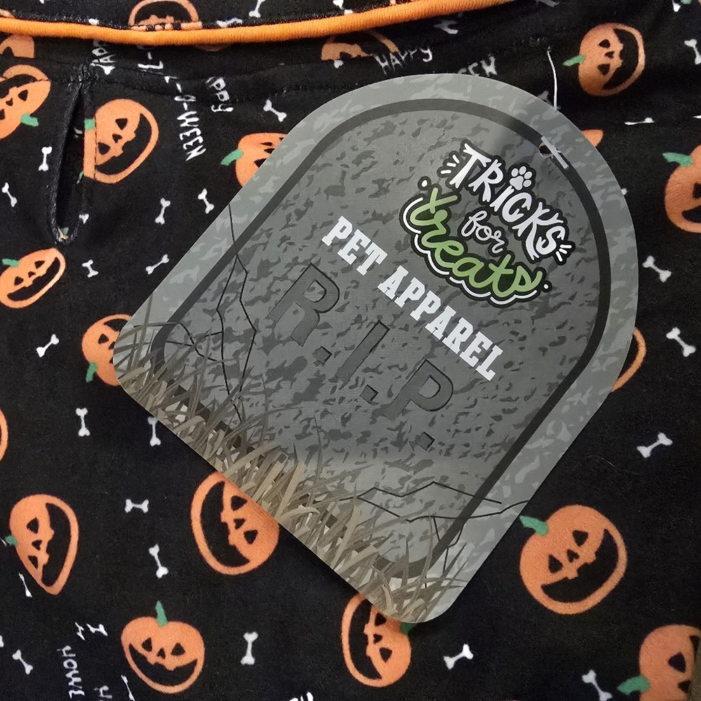 Halloween Pumpkin Print Pet Apparel
